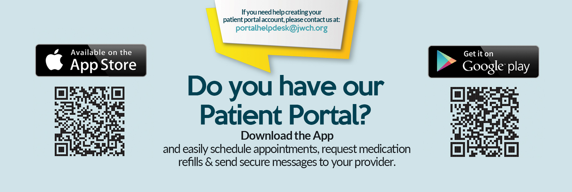 Do you have our patient portal?